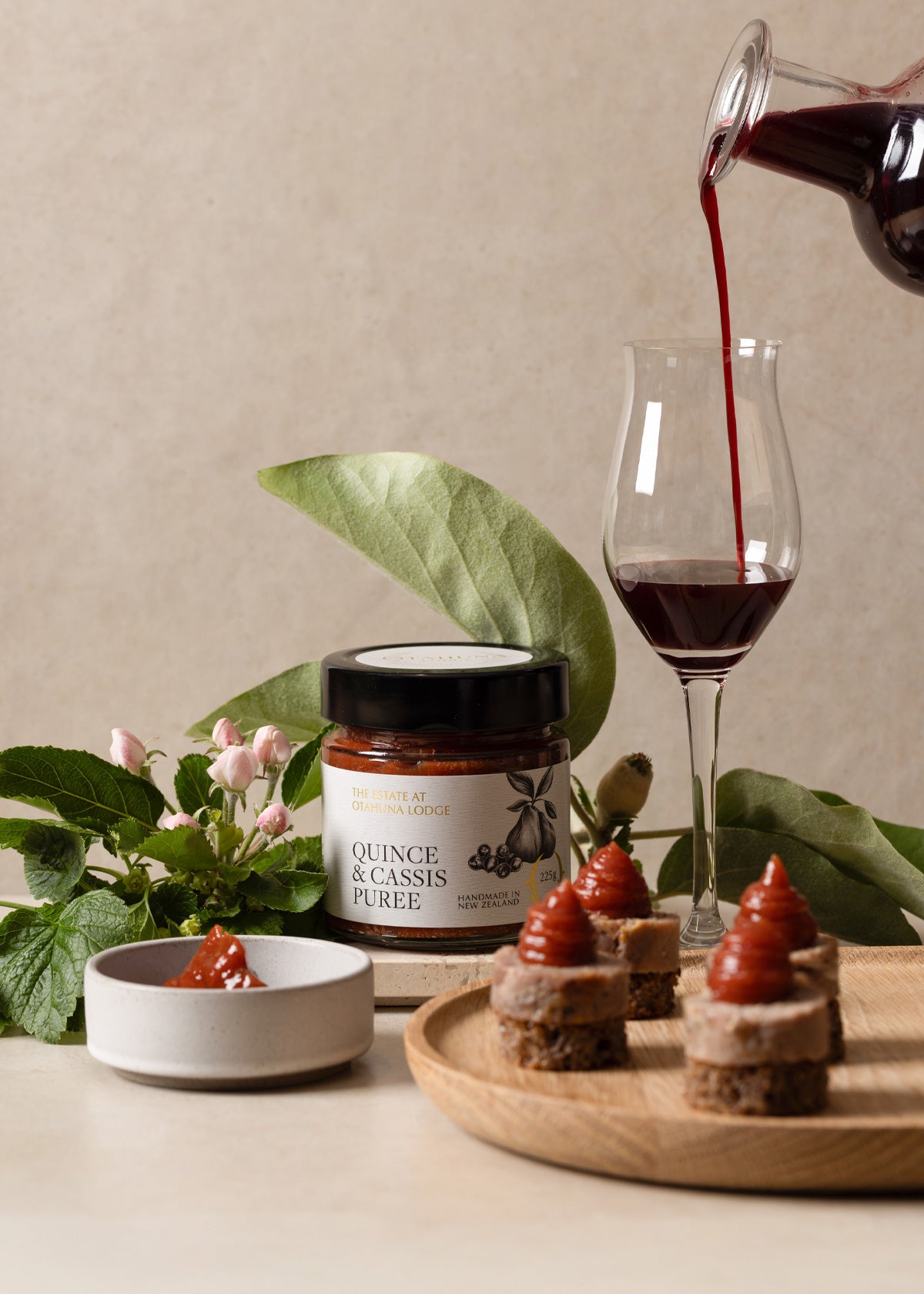 Quince & Cassis Puree