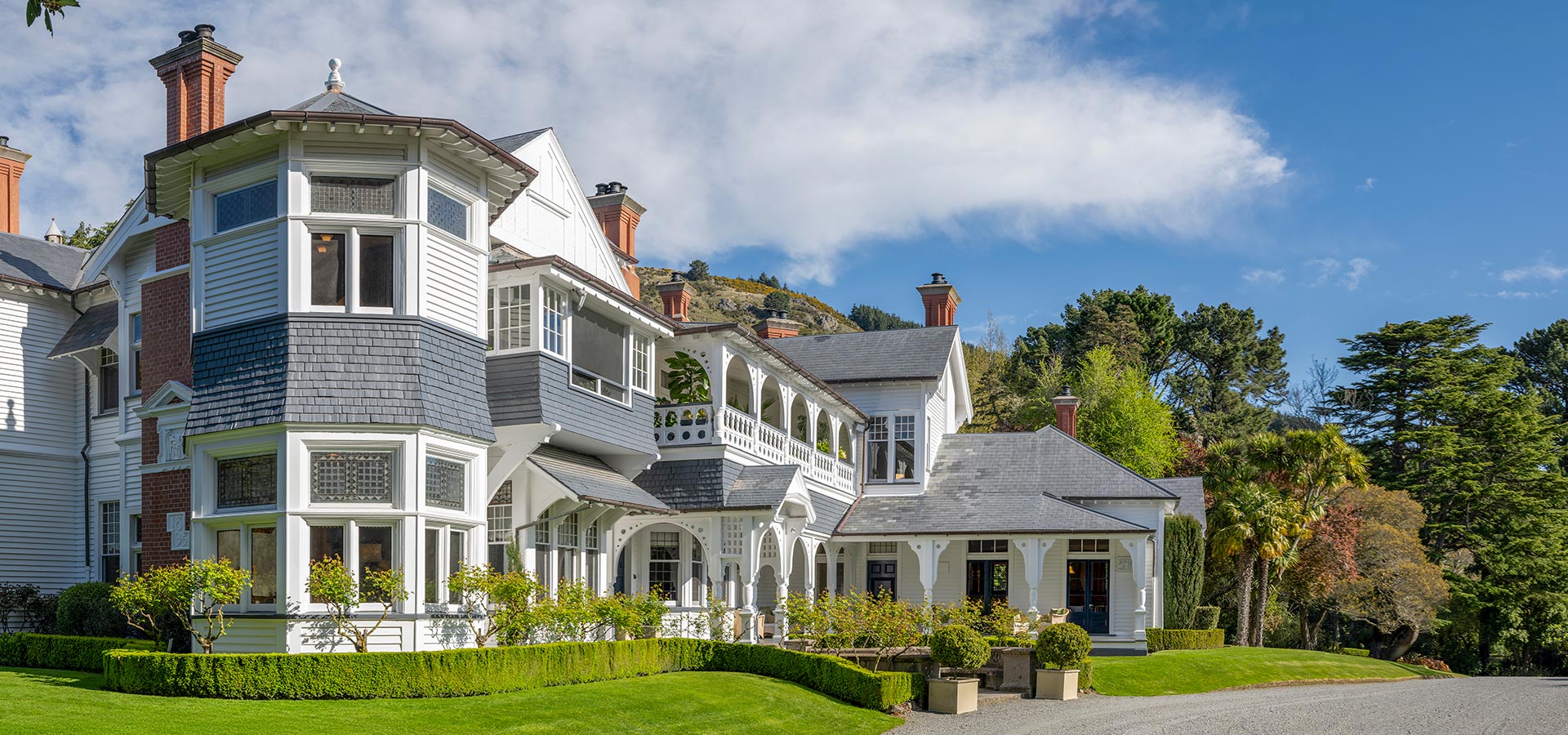 Otahuna Lodge exterior